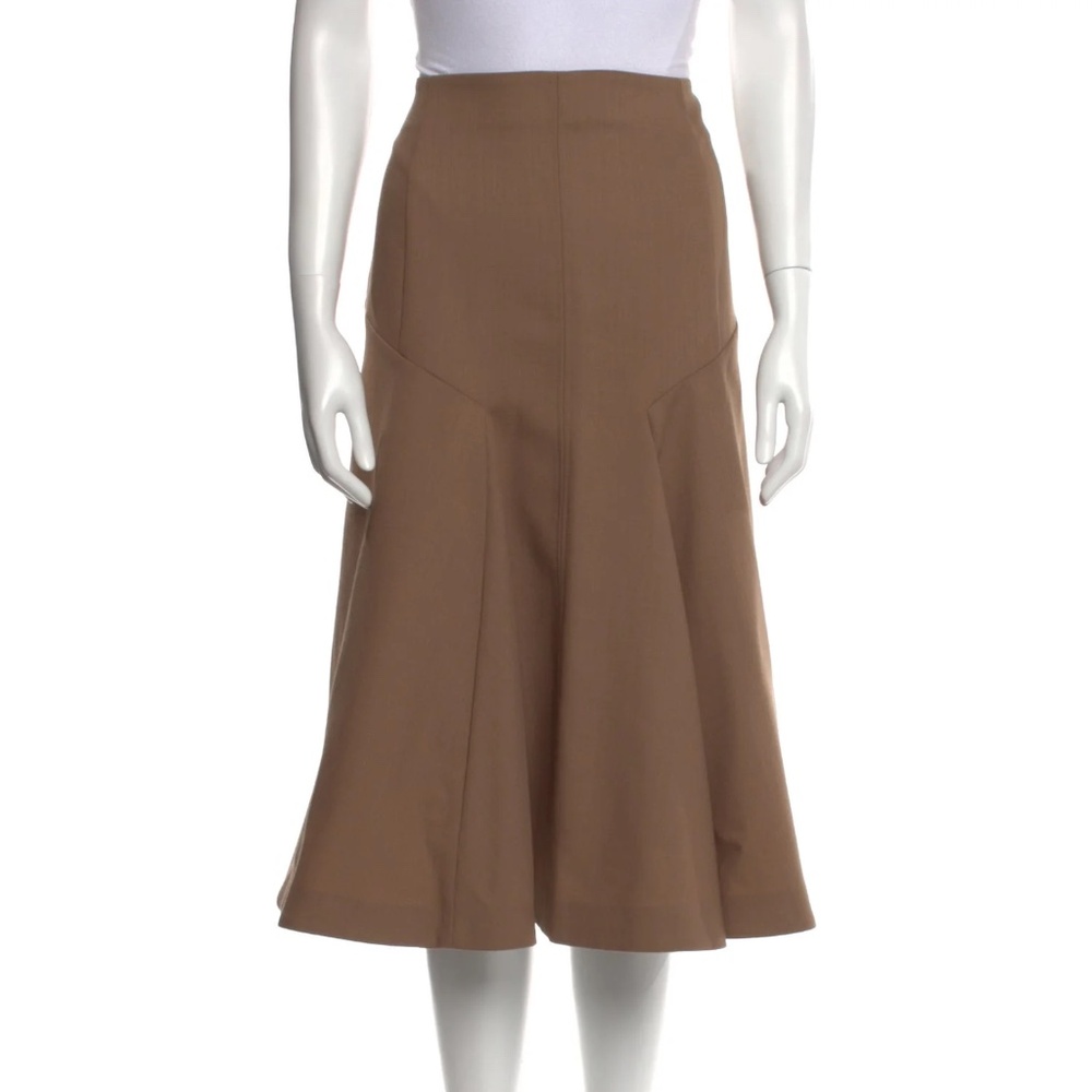 Joseph Gaby Wool Pleated Skirt